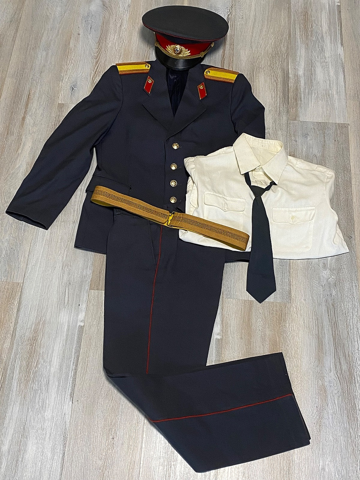 VTG Uniform Parade Officer Militia Soviet Era USSR 80s. Full Set