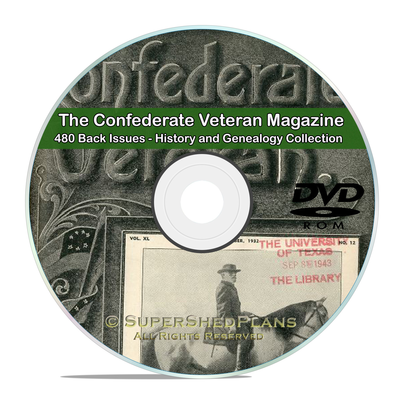 The Confederate Veteran Magazine- 480 issues Civil War Soldiers History DVD V83