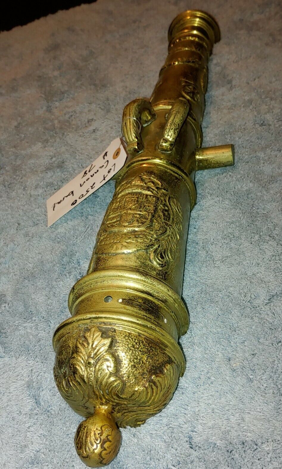 Vintage Brass Cannon Barrel 28\