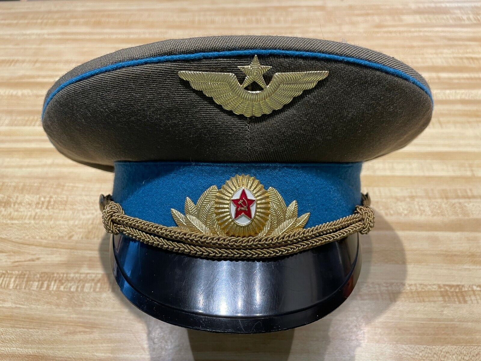 Soviet Airforce Officer Hat CCCP / USSR Size 58