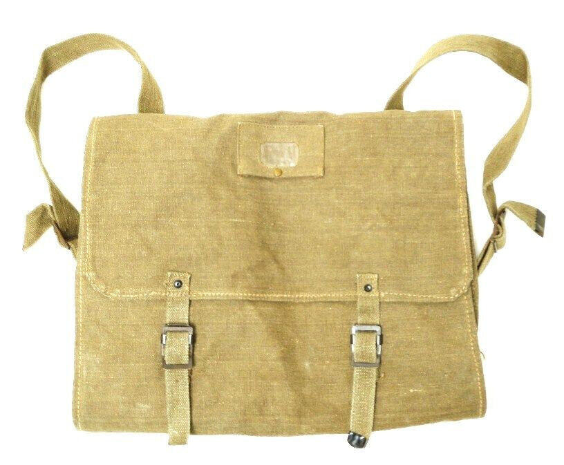 Vintage Italian Canvas Backpack Shoulder Bag