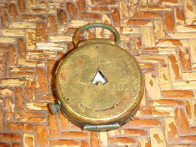 US ARMY WW2 WWII Brass Engineer Compass Military Cruchon Emons Berne