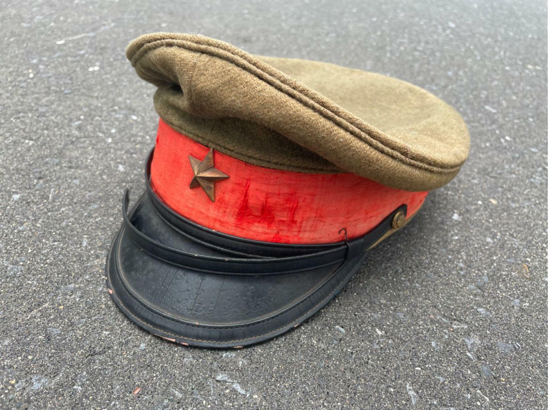 WW2 Former imperial Japanese Army Hat cap The chin strap is broken