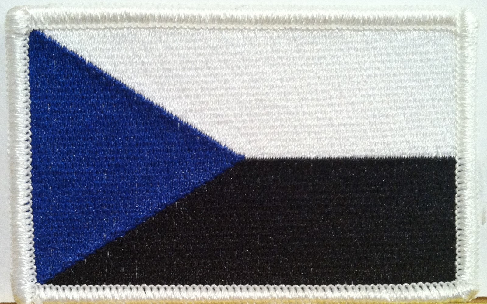 Czech Republic Tactical Military Flag Embroidered Iron-On Patch Biker Emblem #5 