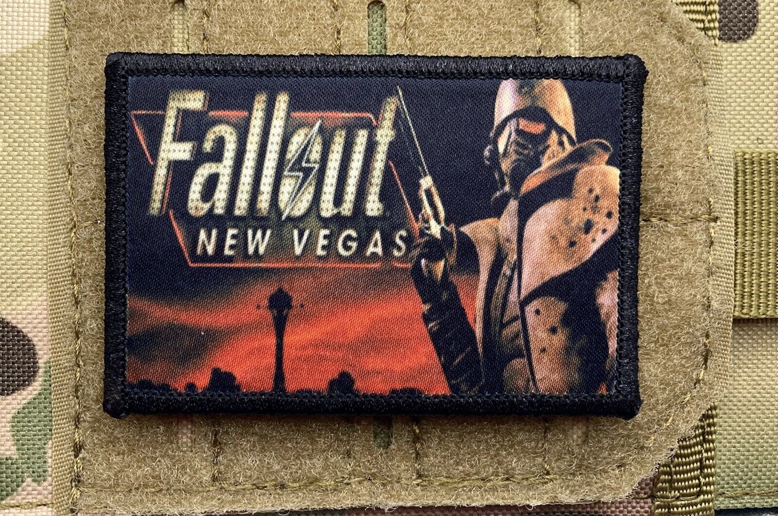 Fallout New Vegas Morale Patch / Military Badge ARMY Tactical Hook & Loop 47