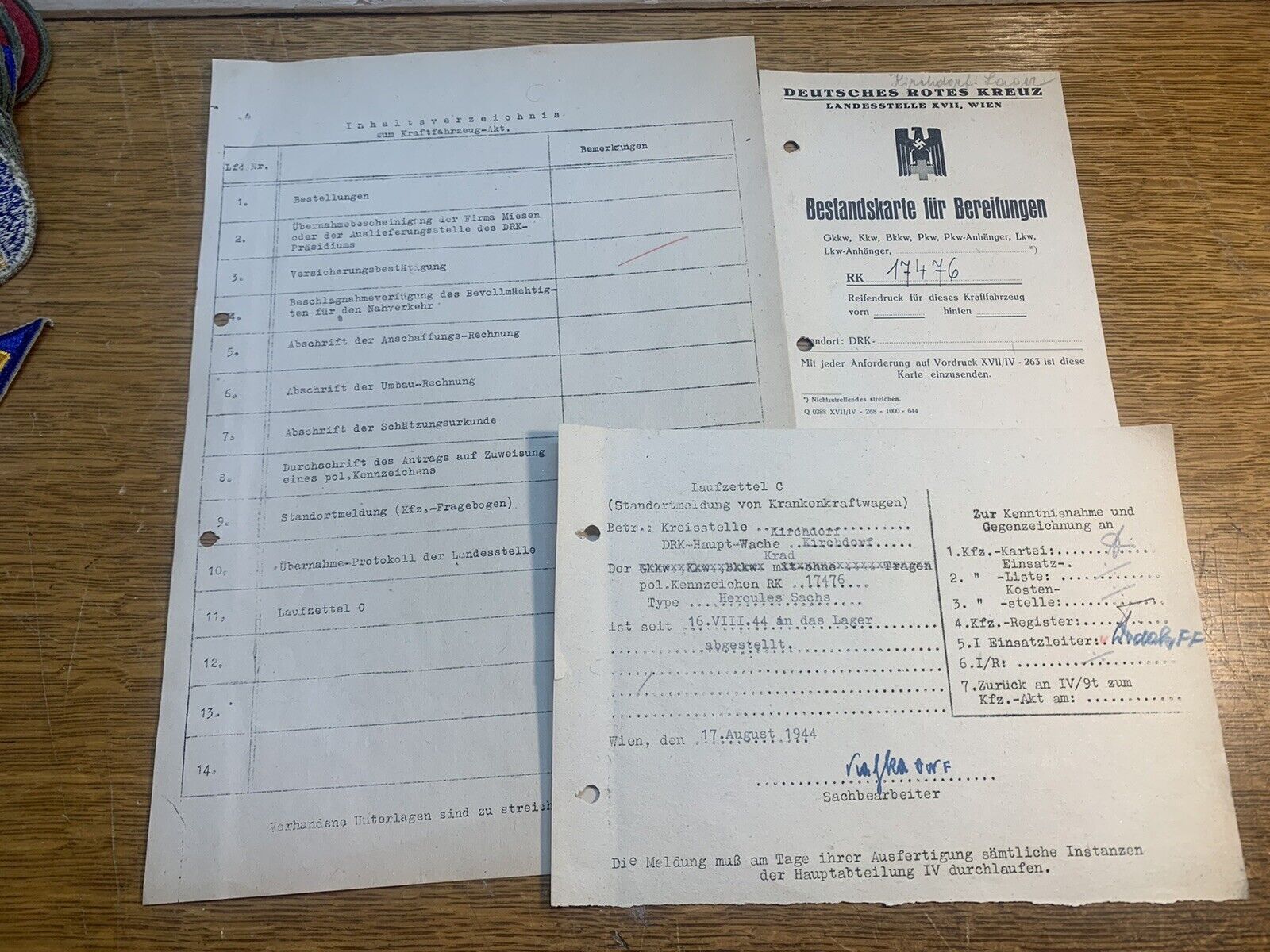 WW2 Bring Back Documents from Germany USGI #6