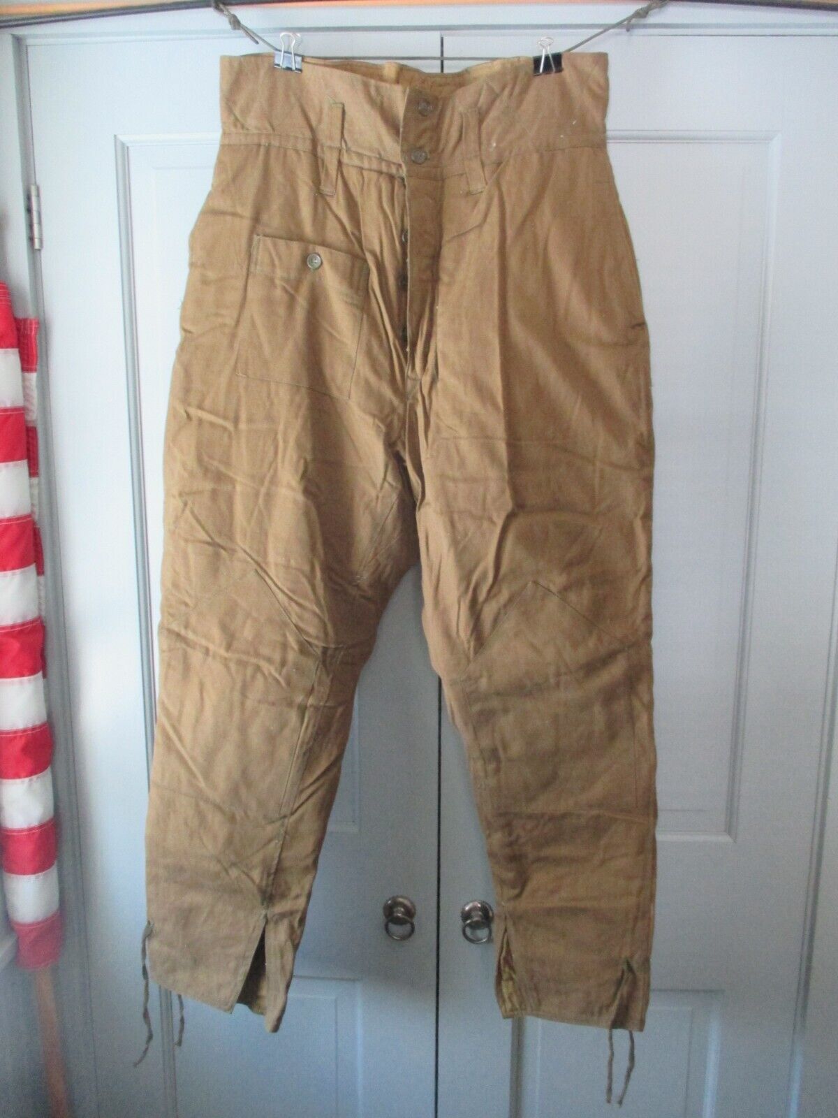 Soviet Russian Army Insulated Trousers Large Size NOS
