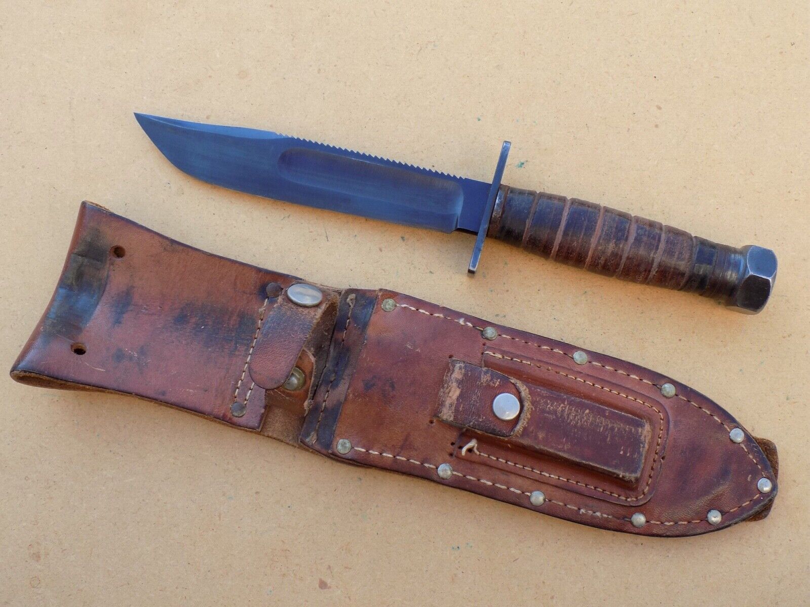Rare Vintage Unmarked Marbles Pilot Survival Knife for Sale - Soviet ...
