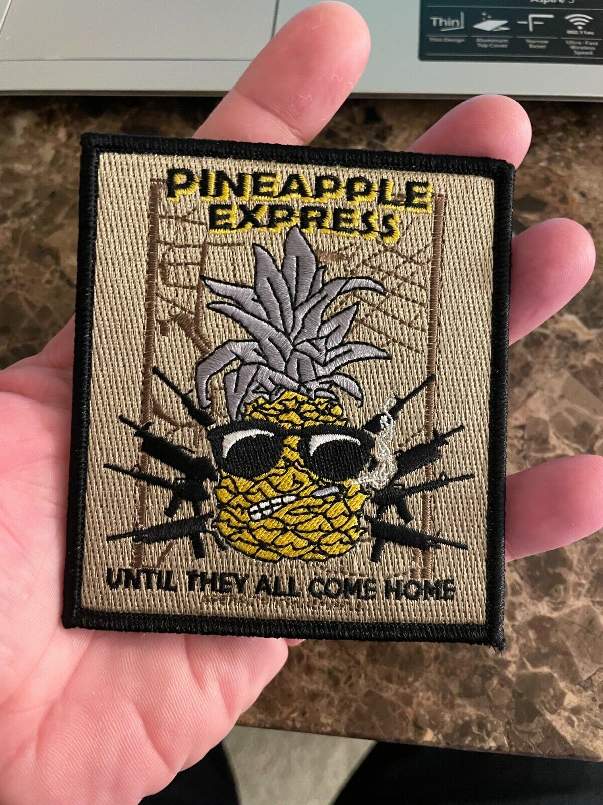 PineApple Express Until They All Come Home VELCRO® BRAND Fastener Morale PATCH