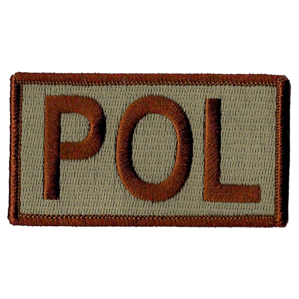 POL Duty Identifier Tab / USAF OCP Air Force Patch