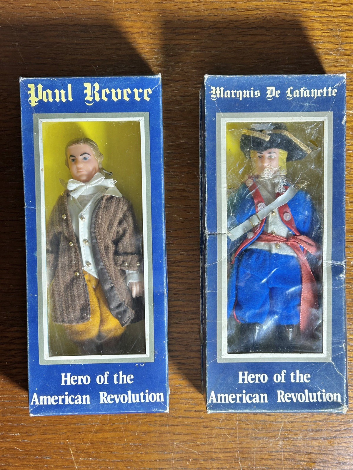 Hero of the American Revolution Figures: Paul Revere, Marquis De Lafayette