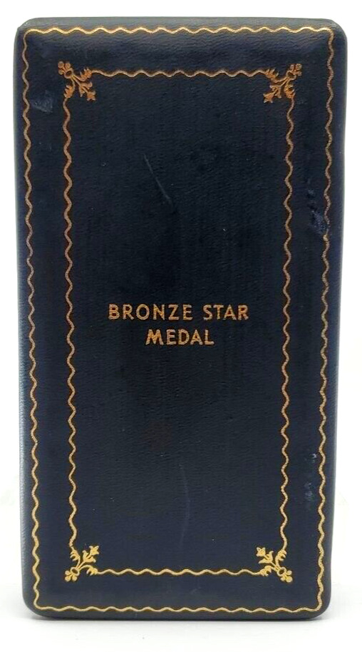 U.S. Military WWII Navy Bronze Star Short Title Case (Medal Not Included)