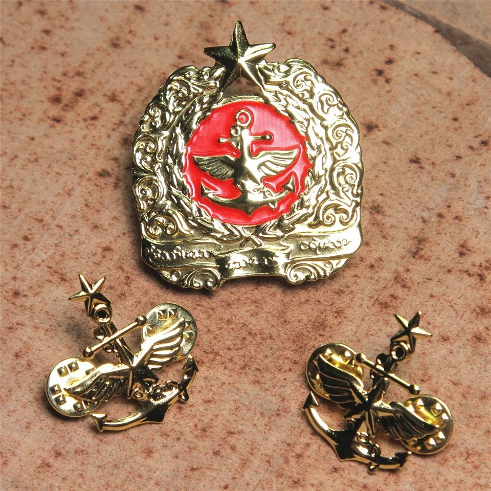 Myanmar Army Cap badge collar badge