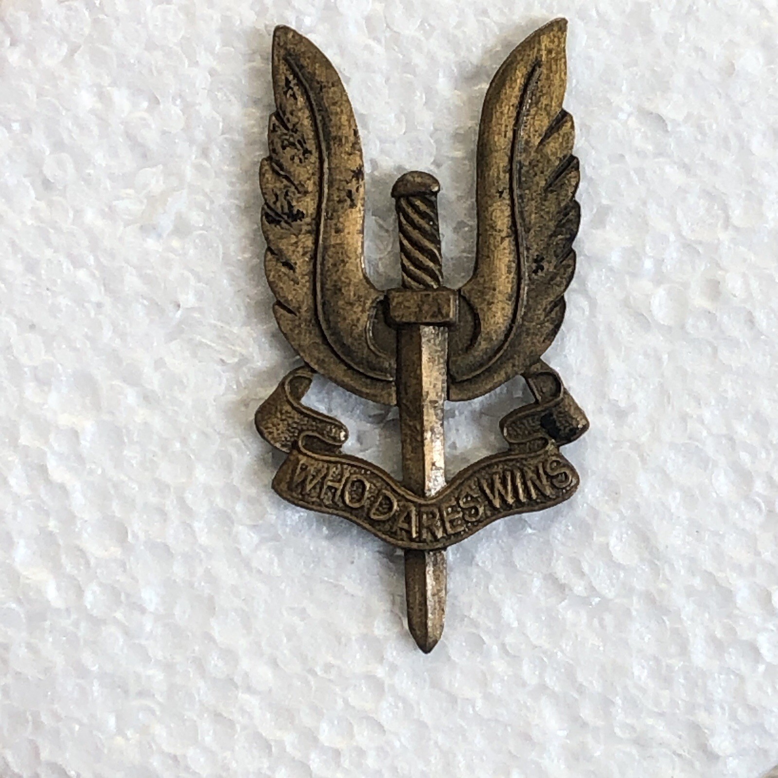 Who Dares Wins Metal Piece Pin Badge Military