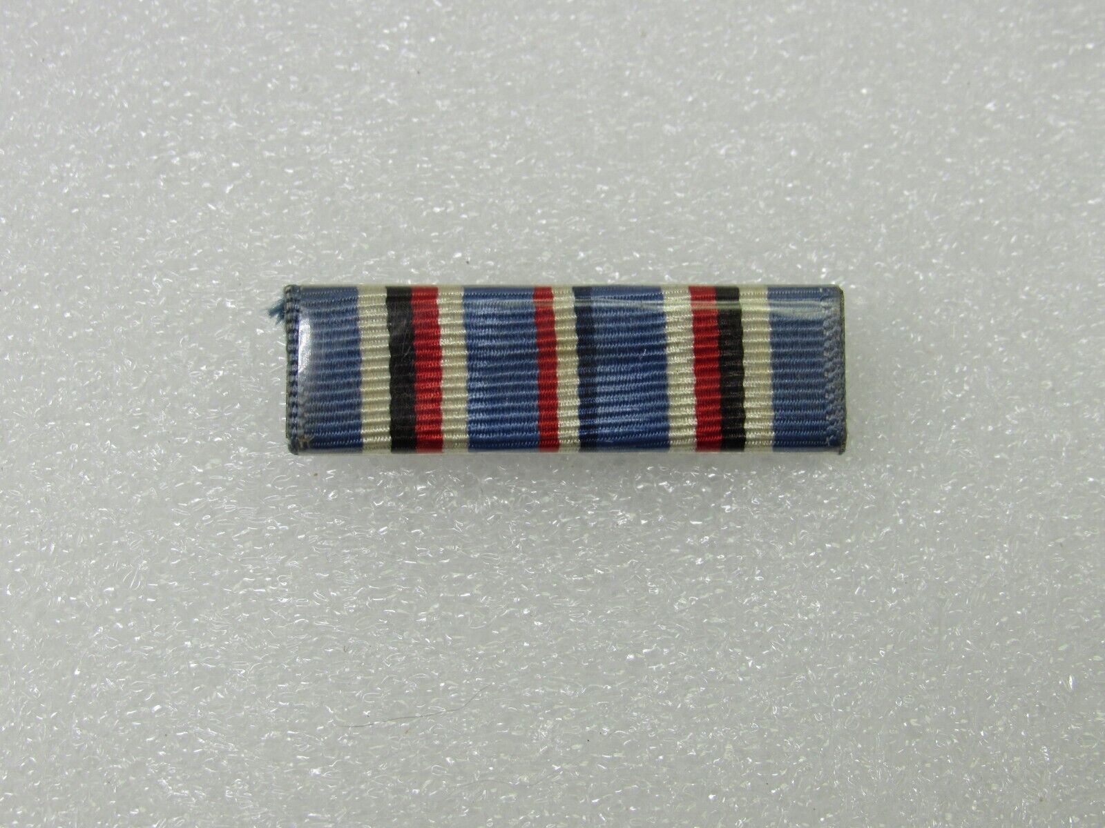 WW2 US Military American Campaign Medal Ribbon Bar Pin Back Lamenated Original