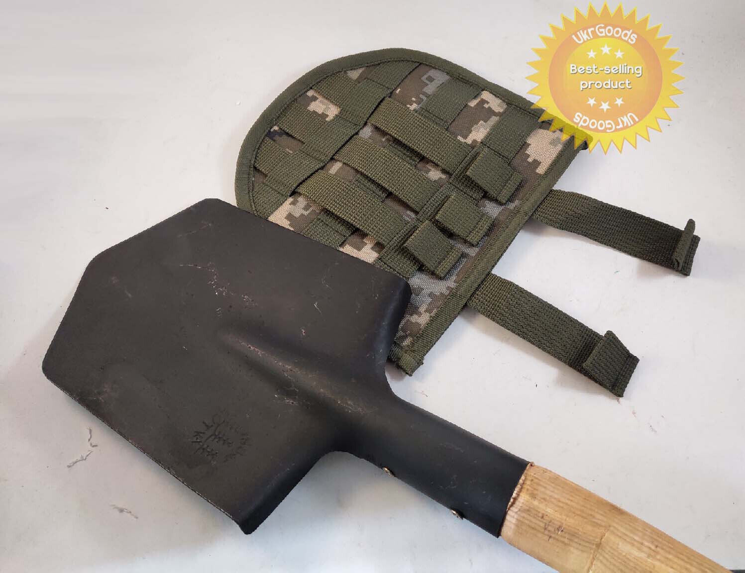 Infantry Army Sapper Shovel + Case Original Soveit USSR Military MPL-50 Small