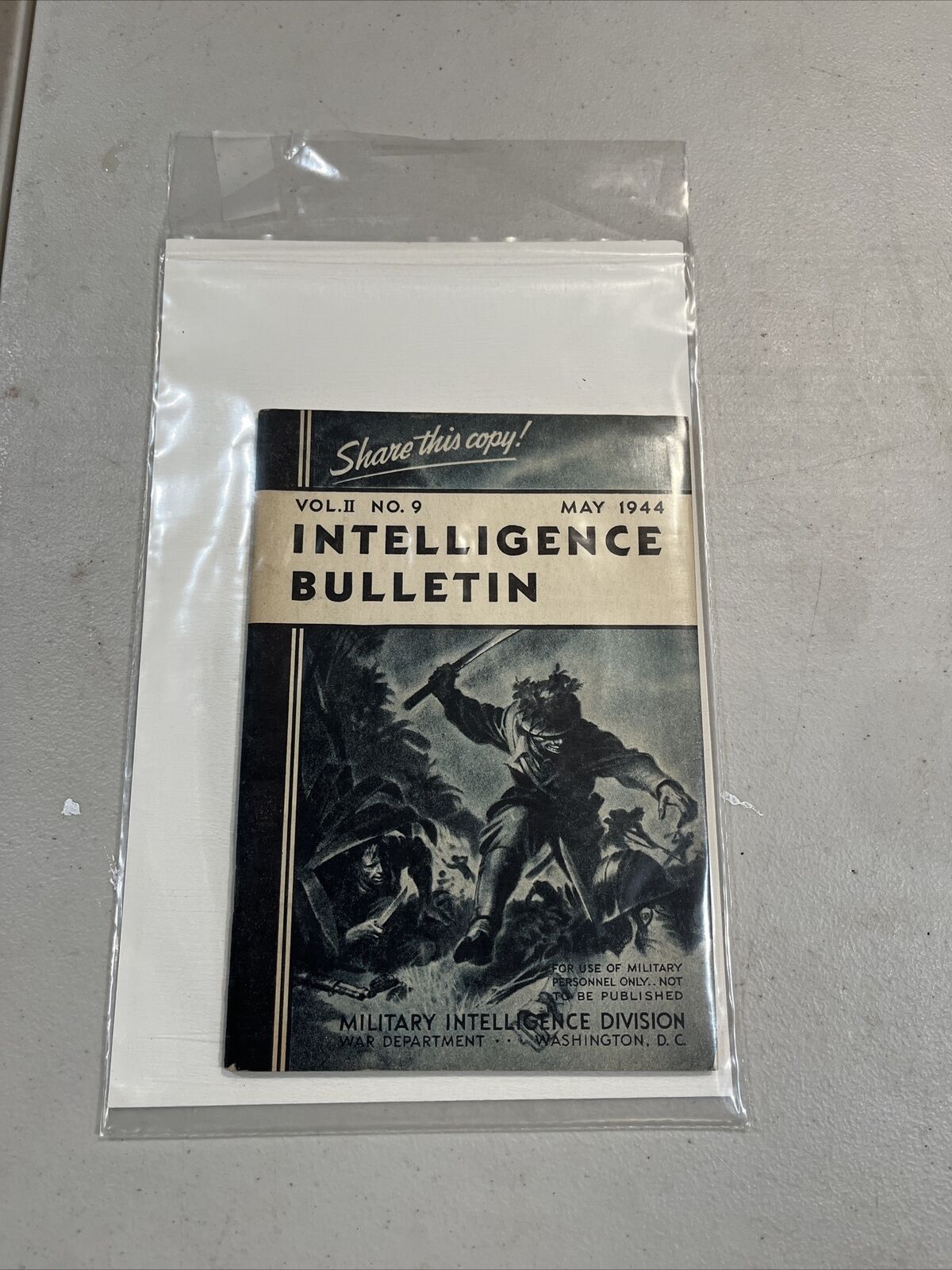 World War II: Military Intelligence Bulletin May 1944 Intelligence Bulletin