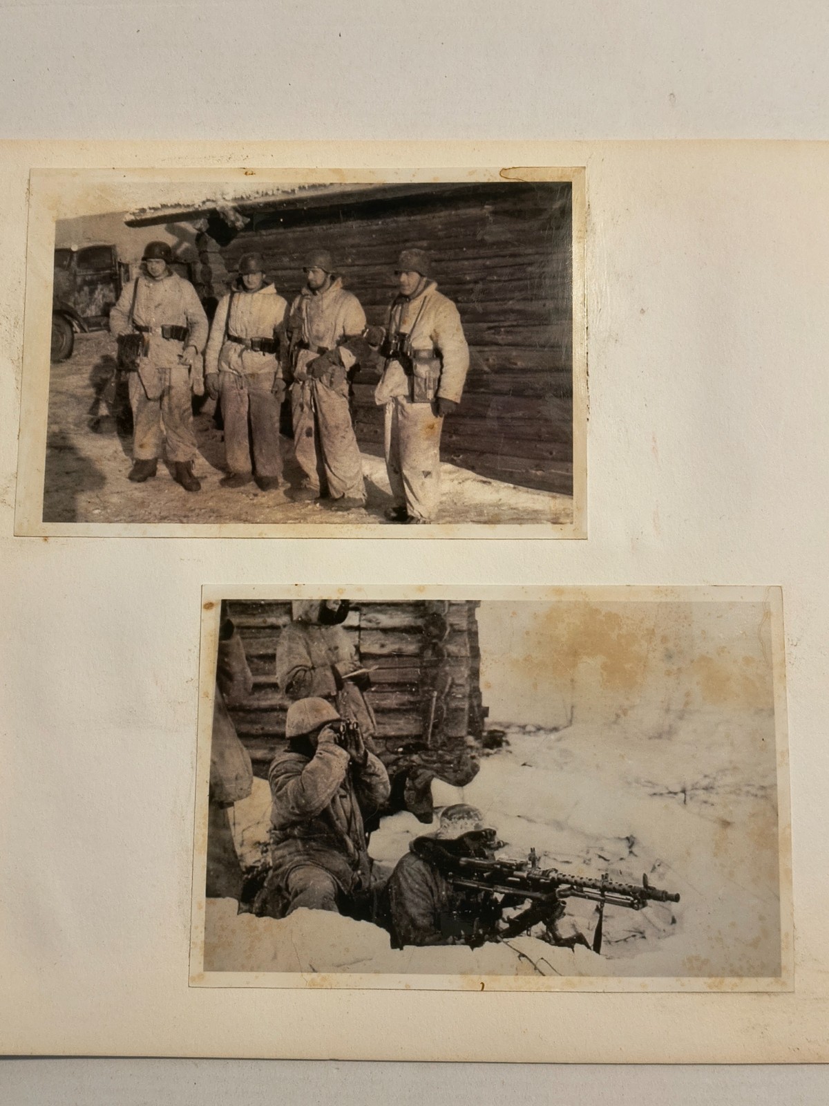 original ww 2 german militaria Lot of 8 Wehrmacht photos from the Eastern Front