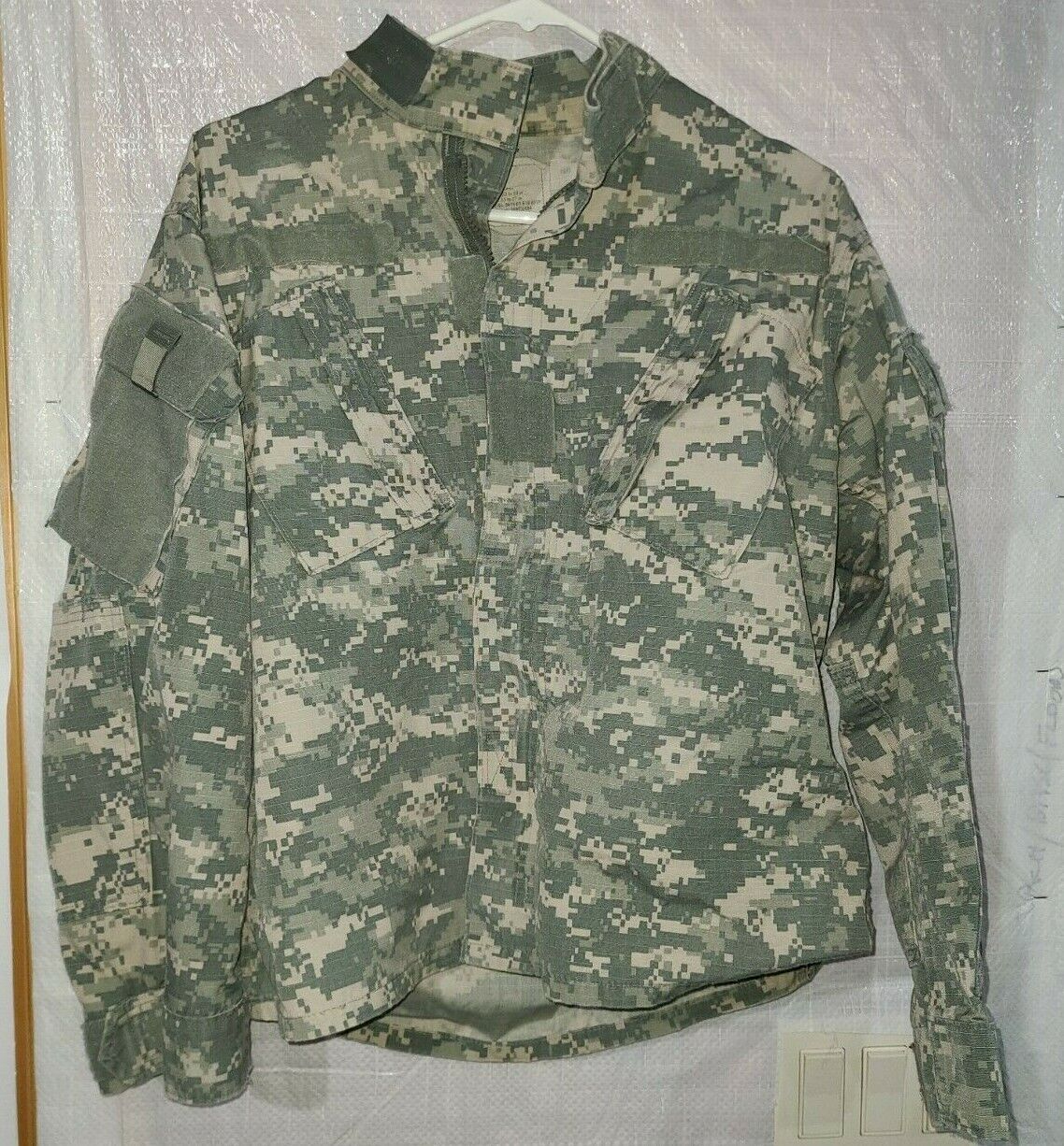 US Army UCP Camouflage Combat Uniform ACU Blouse Coat Jacket Sz Small XShort ***