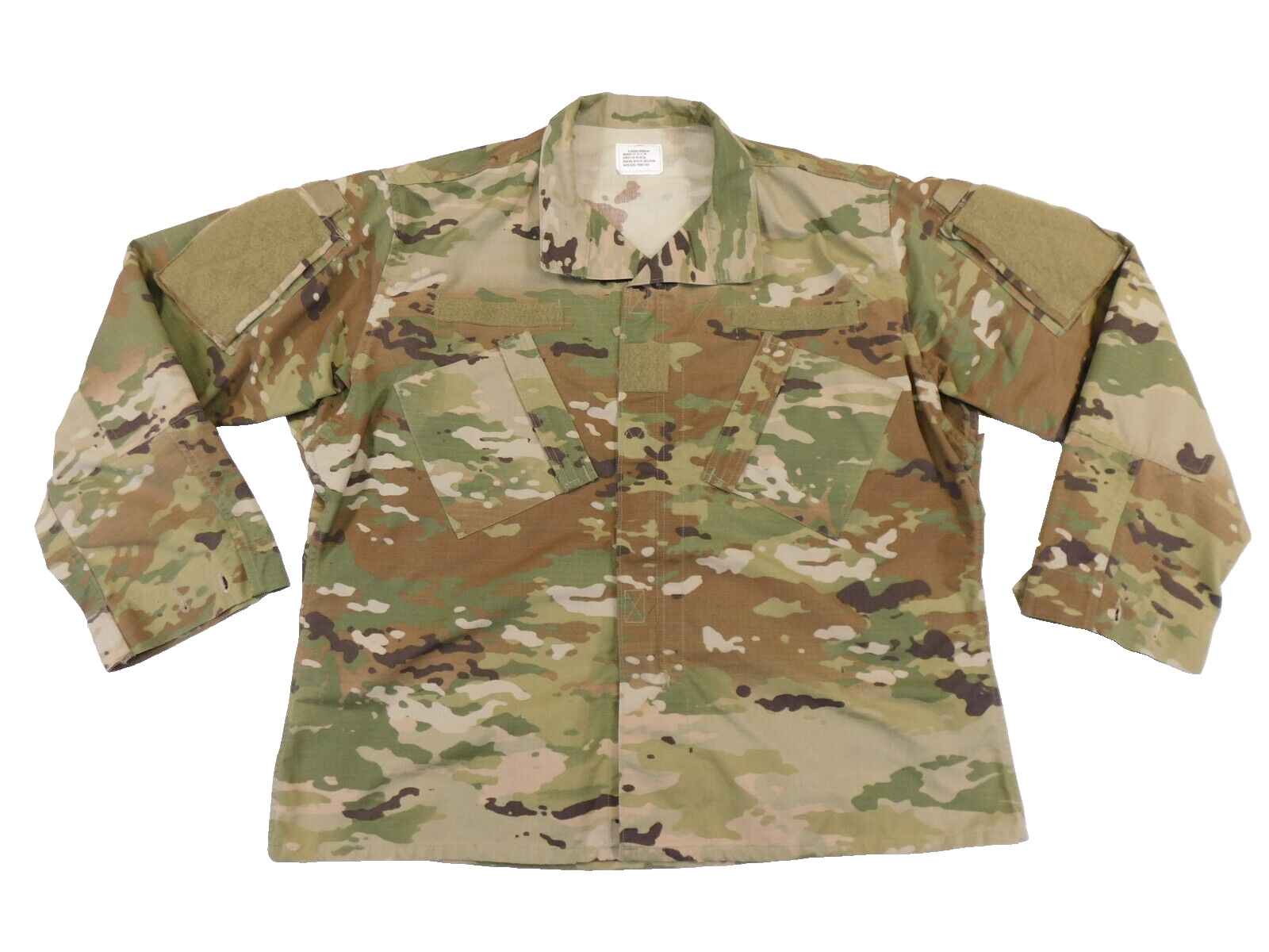 US Army AF Combat Coat X-Large Regular OCP Multicam Camo Unisex Ripstop Uniform