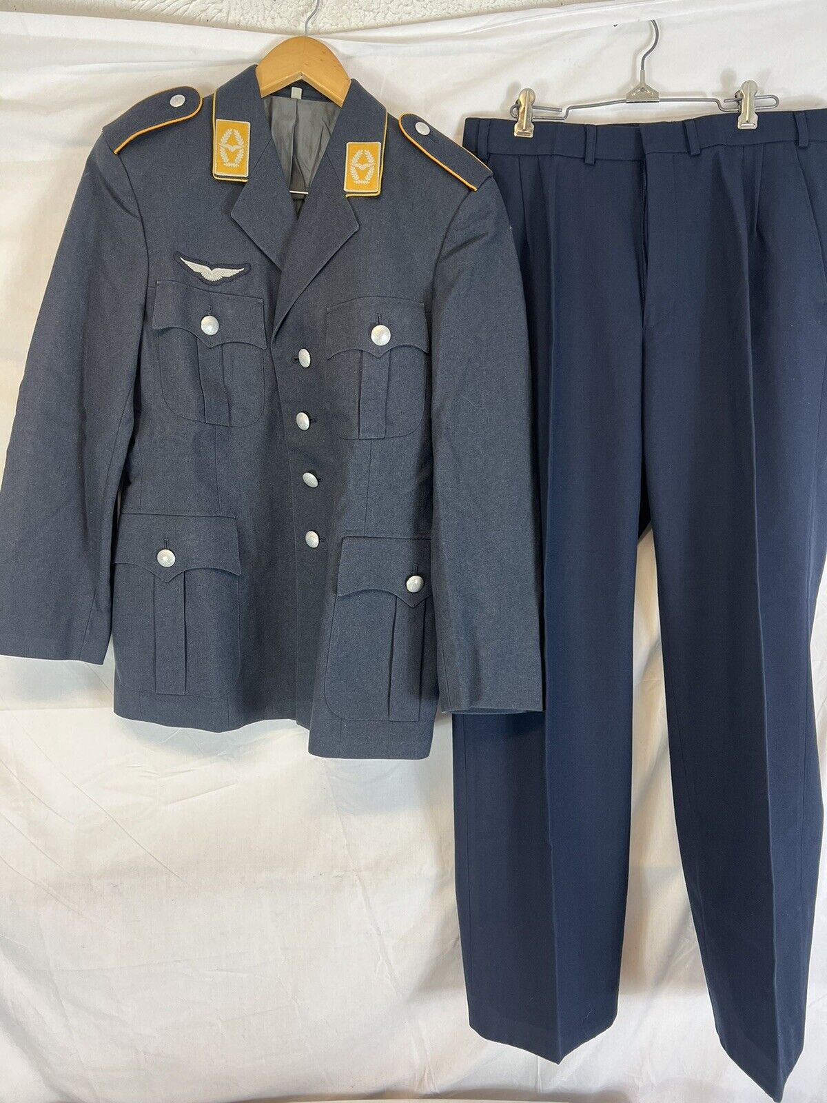 german luftwaffe jacket and pants 1990s Vintage