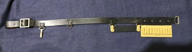 M1881 Sheridan Metcalf Cavalry Belt for Pistol and Saber Regular size 42-50 inch