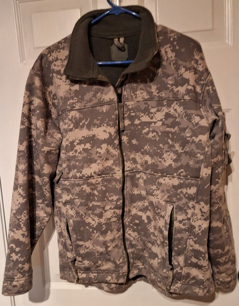 Army Elements Nomex Massif Mountain Gear  Jacket Sz Large Digital Camo