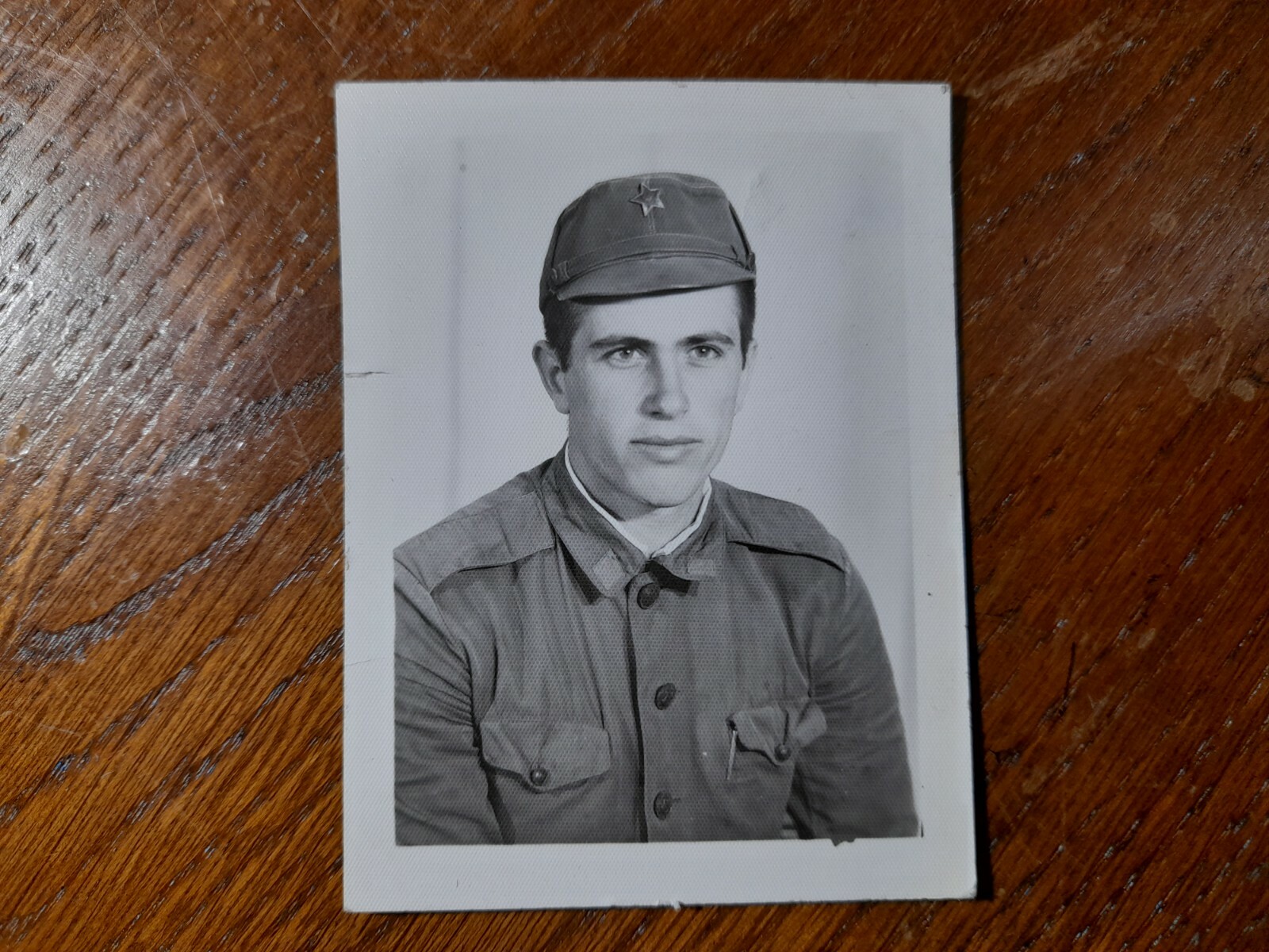 ORIGINAL ALBANIAN SOCIALIST COMMUNISM ERA OFFICER/ SOLDIER MILITARY PHOTO IMG #9