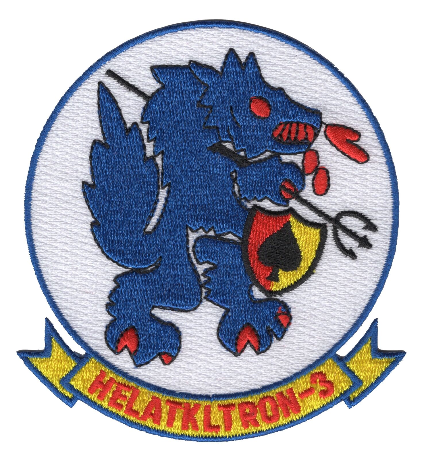 HAL 3 Helicopter Attack Light Squadron Three Seawolves Patch