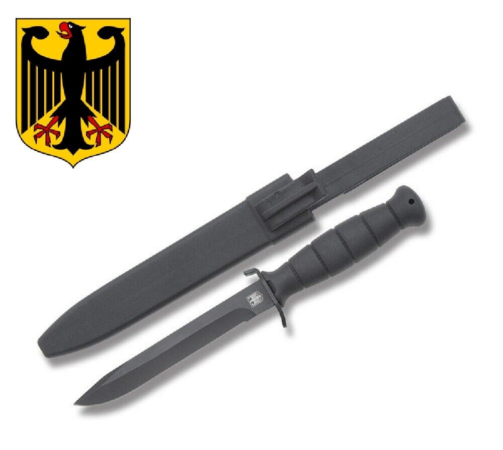 Bundeswehr Dagger w/ Sheath German Commando Fighting Knife - NEW
