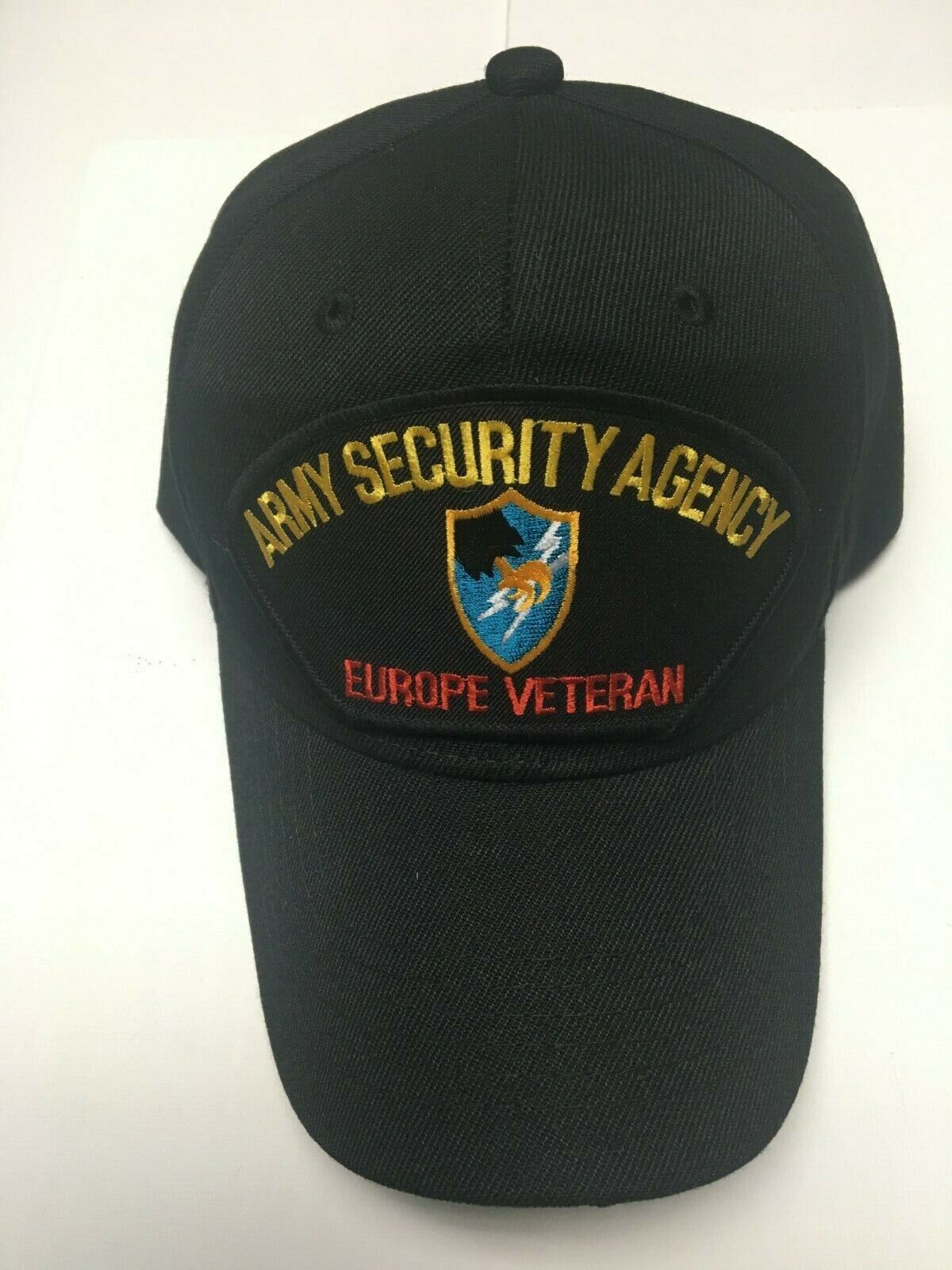 US ARMY SECURITY AGENCY EUROPE VETERAN MILITARY HAT/CAP