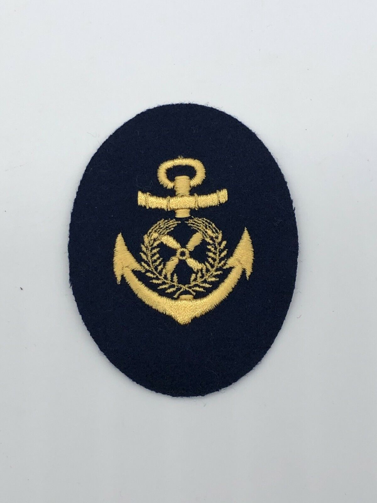 Vintage East German Navy Enlisted Qualification Insignia - Aviation, Blue