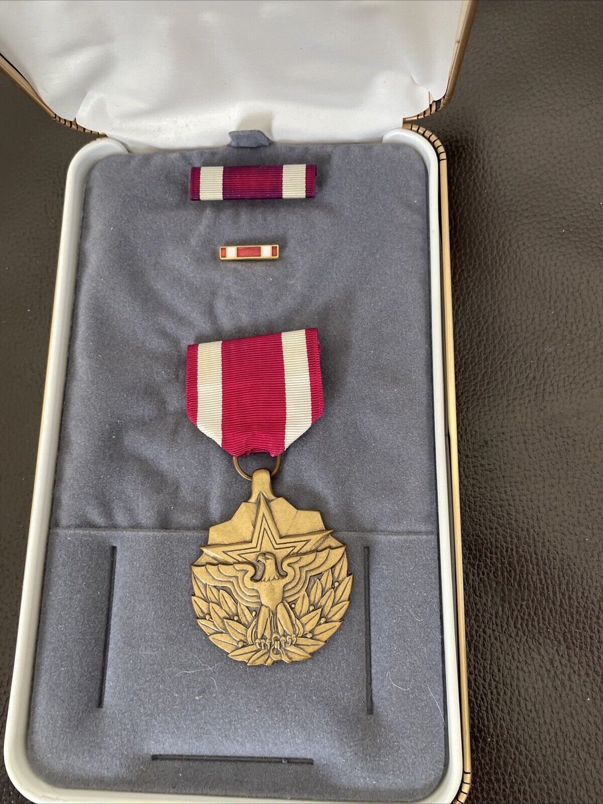 NEW US Meritorious Service Award Medal Set with Ribbon Bar Lapel Pin NEW in BOX