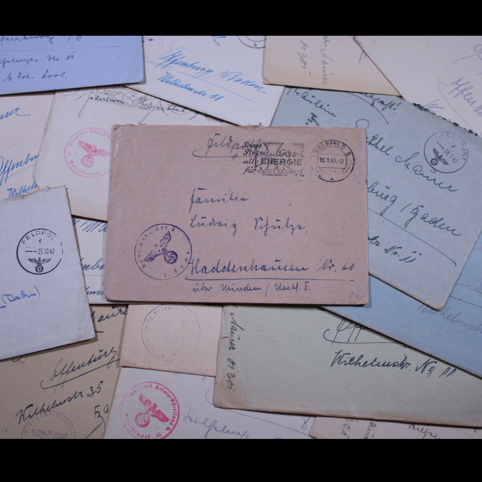 Original German WW2 Soldier’s Letter- Feldpost - Buy 3 Get 1 Free