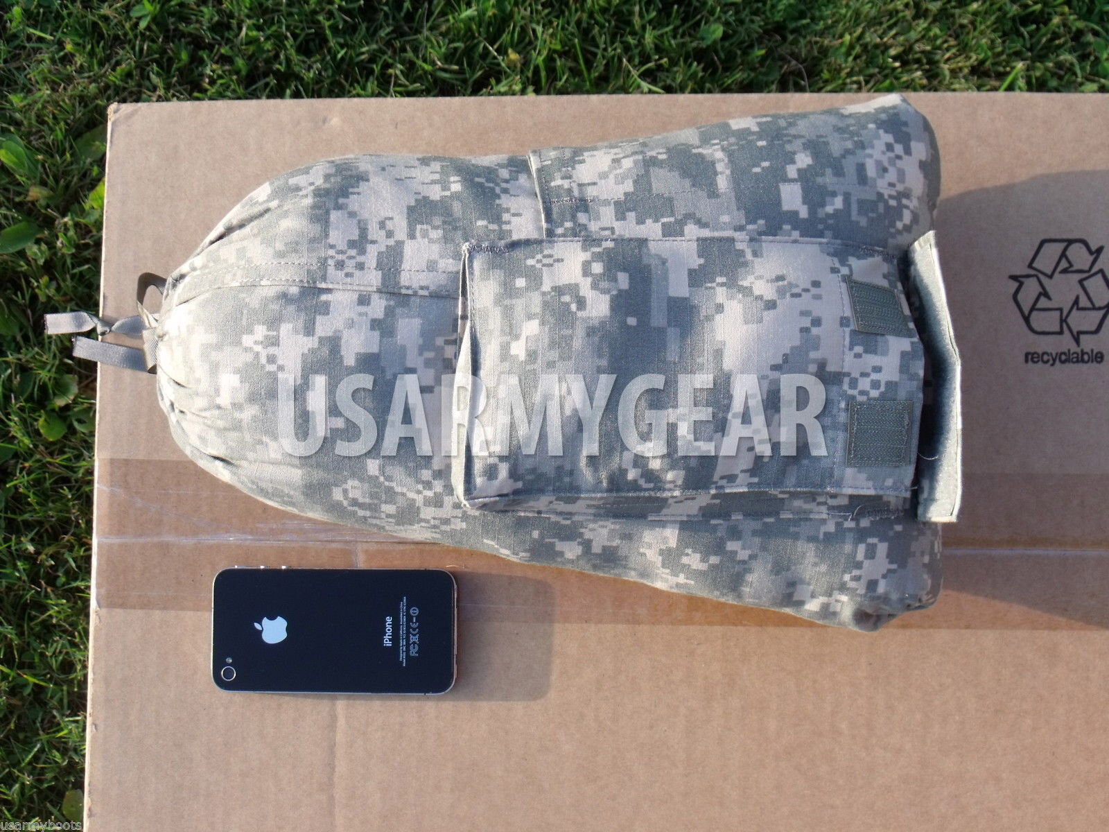 New Digital Camo Bag Sack Military ACU Army Cargo Fatigue Small Pack w. Pockets
