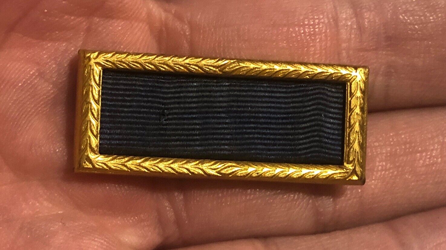 Vintage US Army PUC Presidential Unit Citation Award Ribbon Bar Pin Back