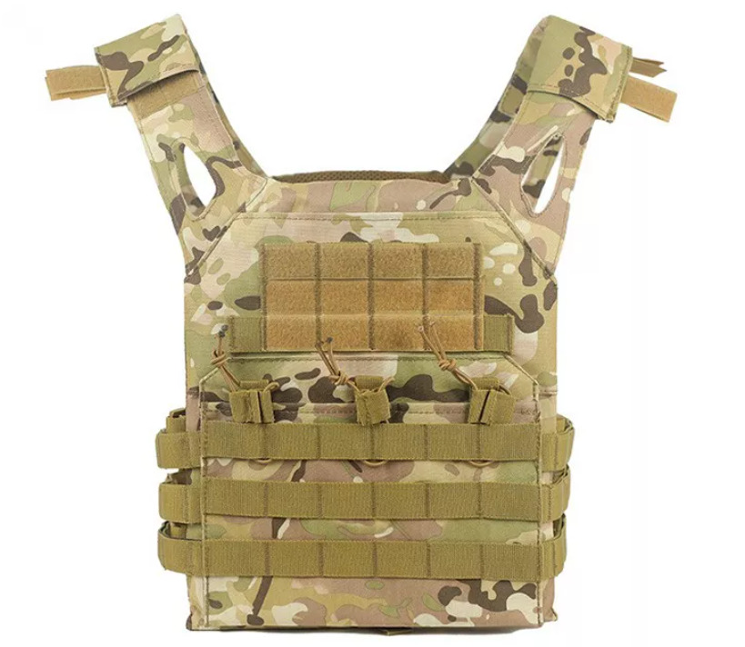 Light Tactical Plate Carrier Vest - Camo Pattern