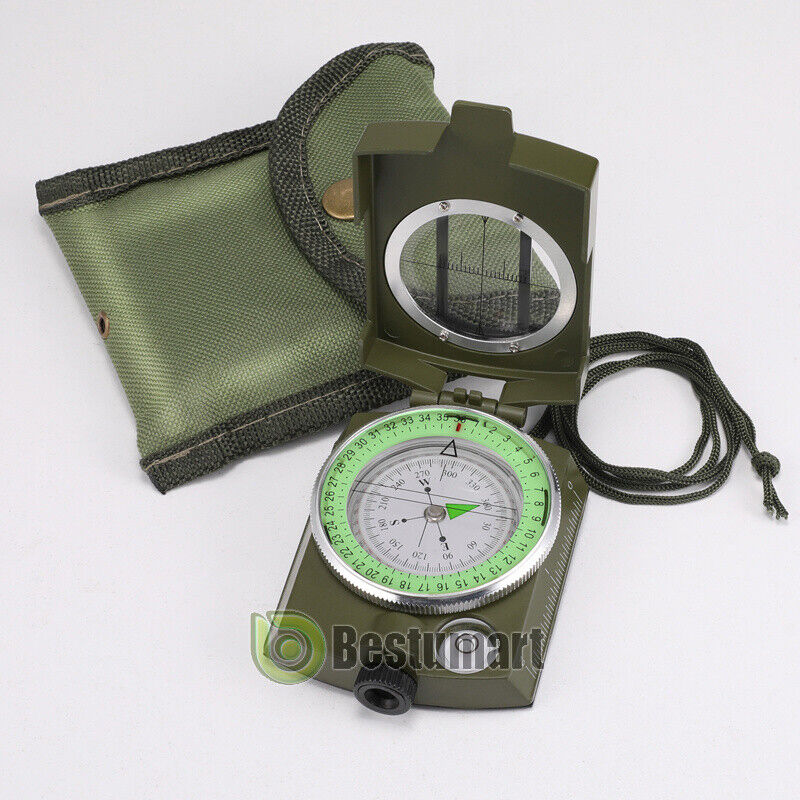 Vigilancia De Lensatica Prismatica Militar Para Emergencias Brujula Hand Compass