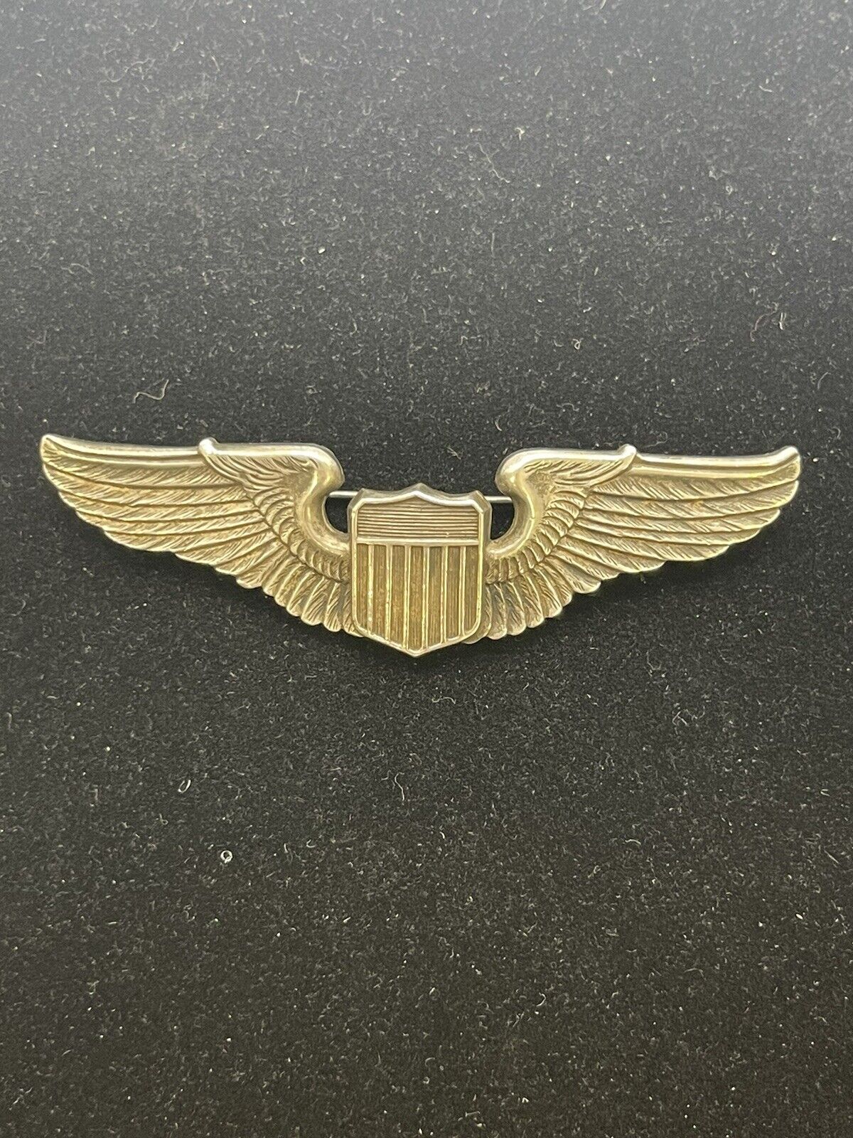 Air Force Sterling Silver Wings pin 17 Grams 
