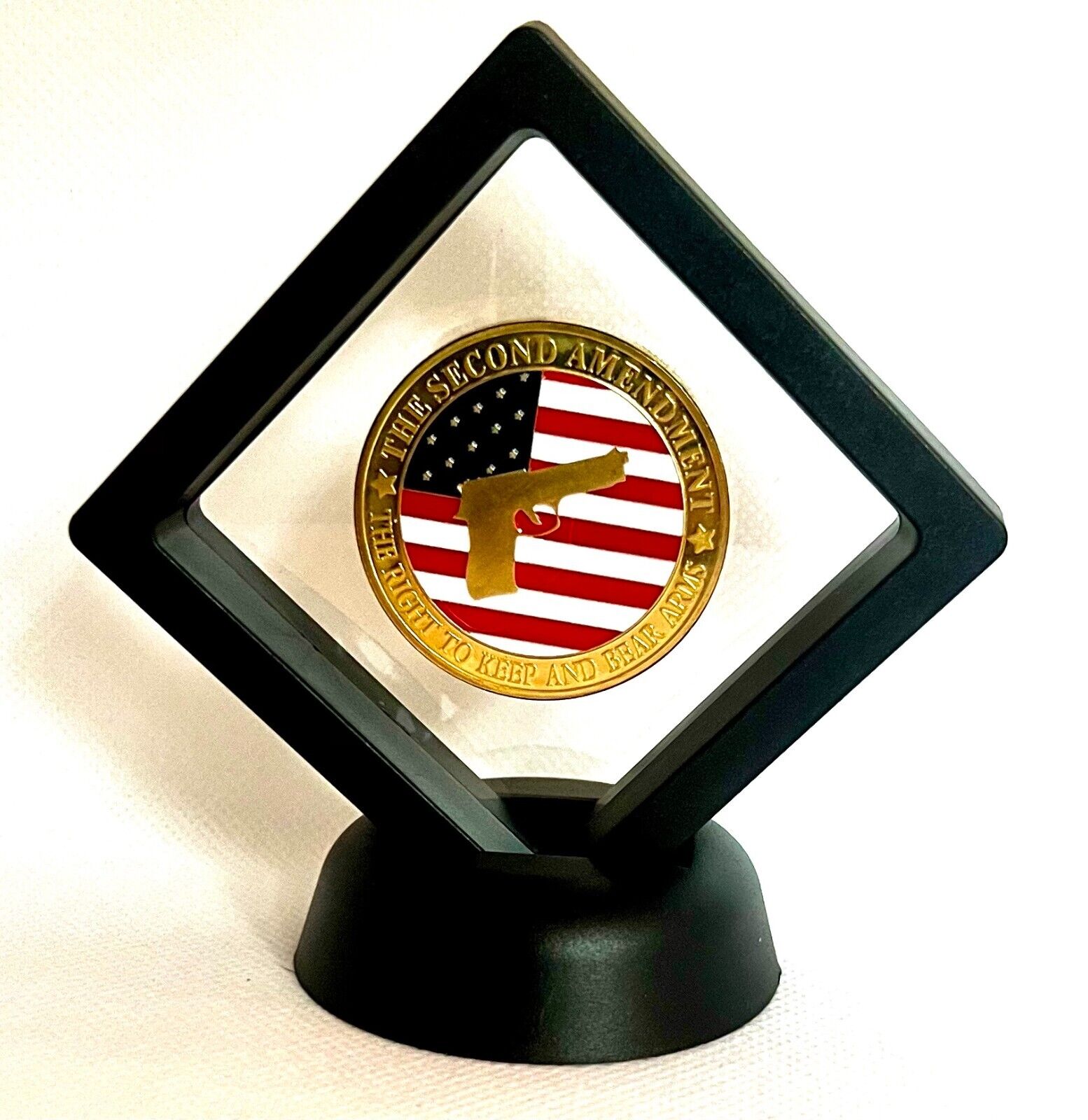The Second Amendment of the United States Gold Challenge Coin