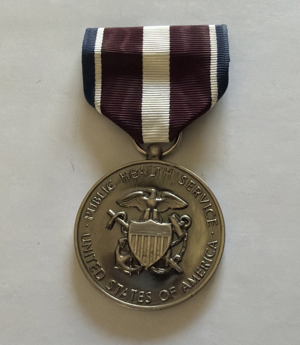 Public Health Service Meritorious Service full size Award medal PHS MSM