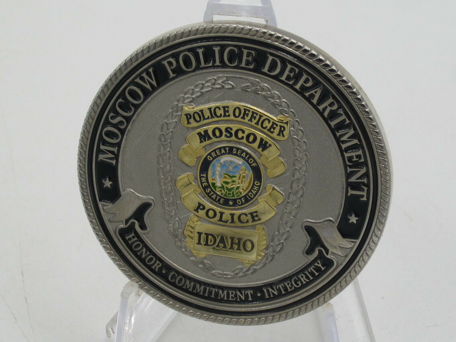 Idaho Moscow Police Department - Police Officer Challenge coin
