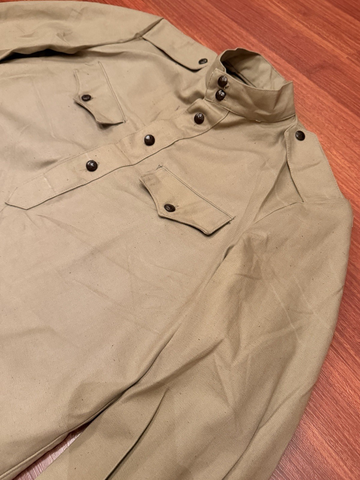 Vintage Rare Jacket gimnasterka military security soviet Original WW2sample 1943