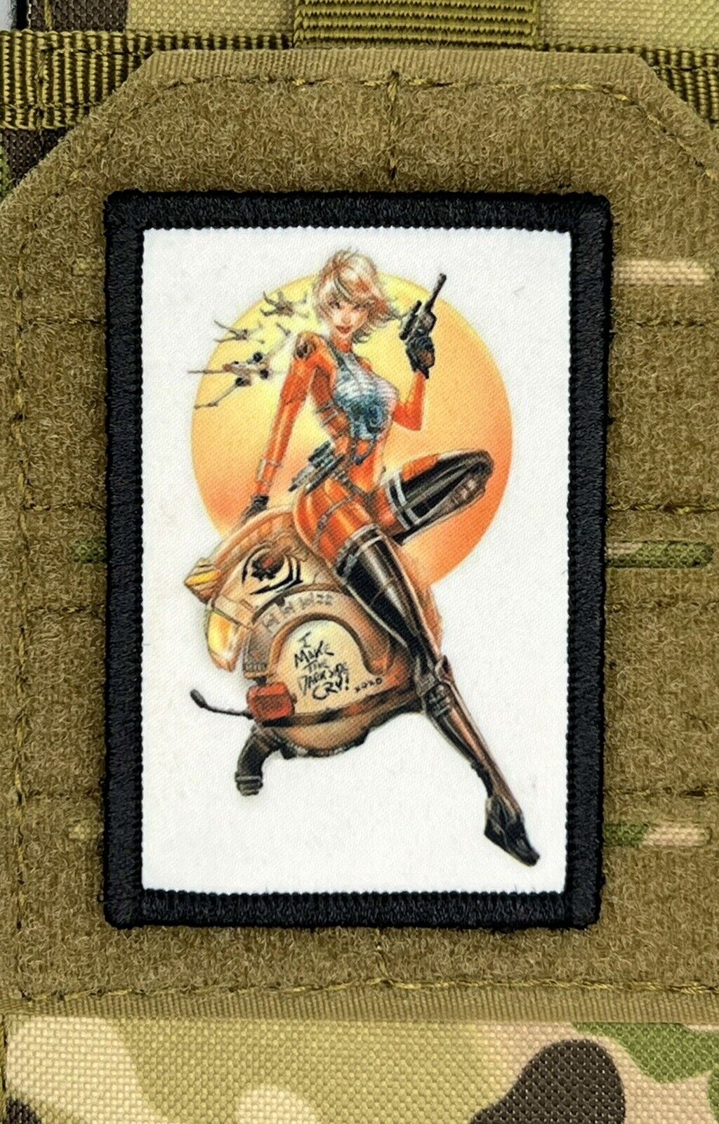 Star Wars Rebel Sexy Morale Patch / Military ARMY Tactical Hook & Loop 195