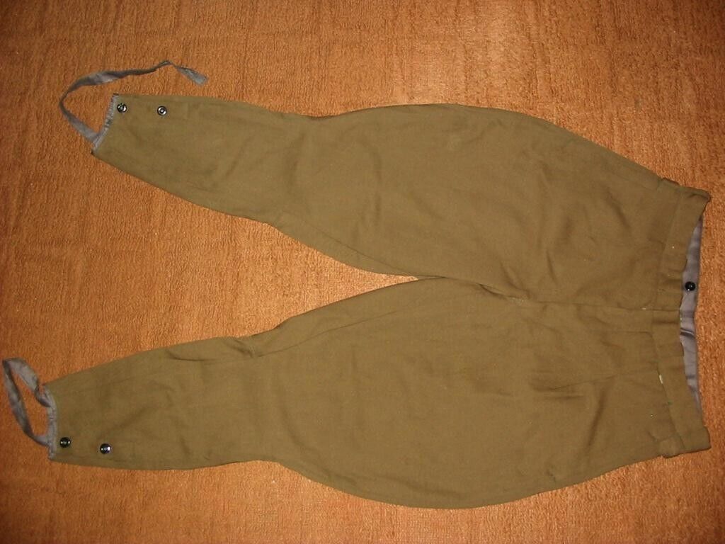 Soviet Russian WW2 1950s Breeches Pants USSR Soldier 50 52 for Sale ...