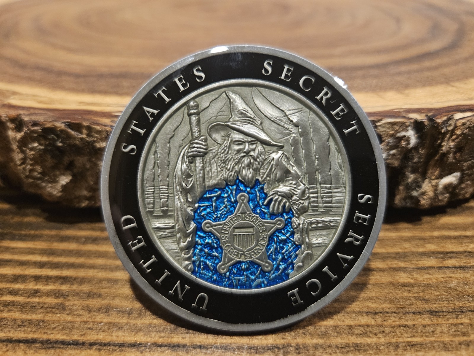 Secret Service Technical Security Division Blue TSD USSS Challenge Coin