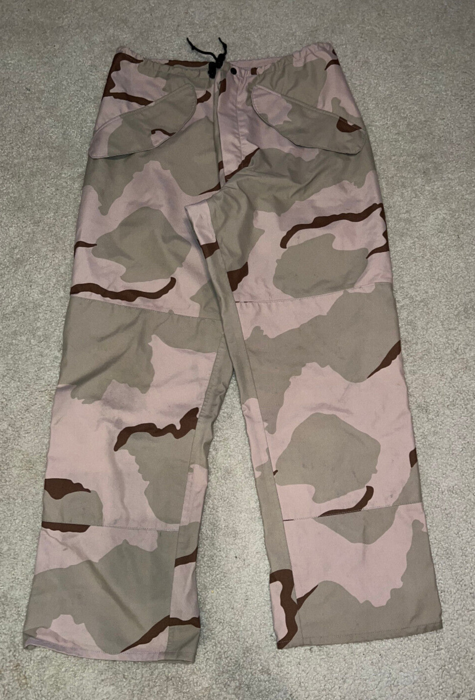 USGI Desert Cold Weather Trousers Pants Gore Seam Camo Military - MEDIUM REGULAR