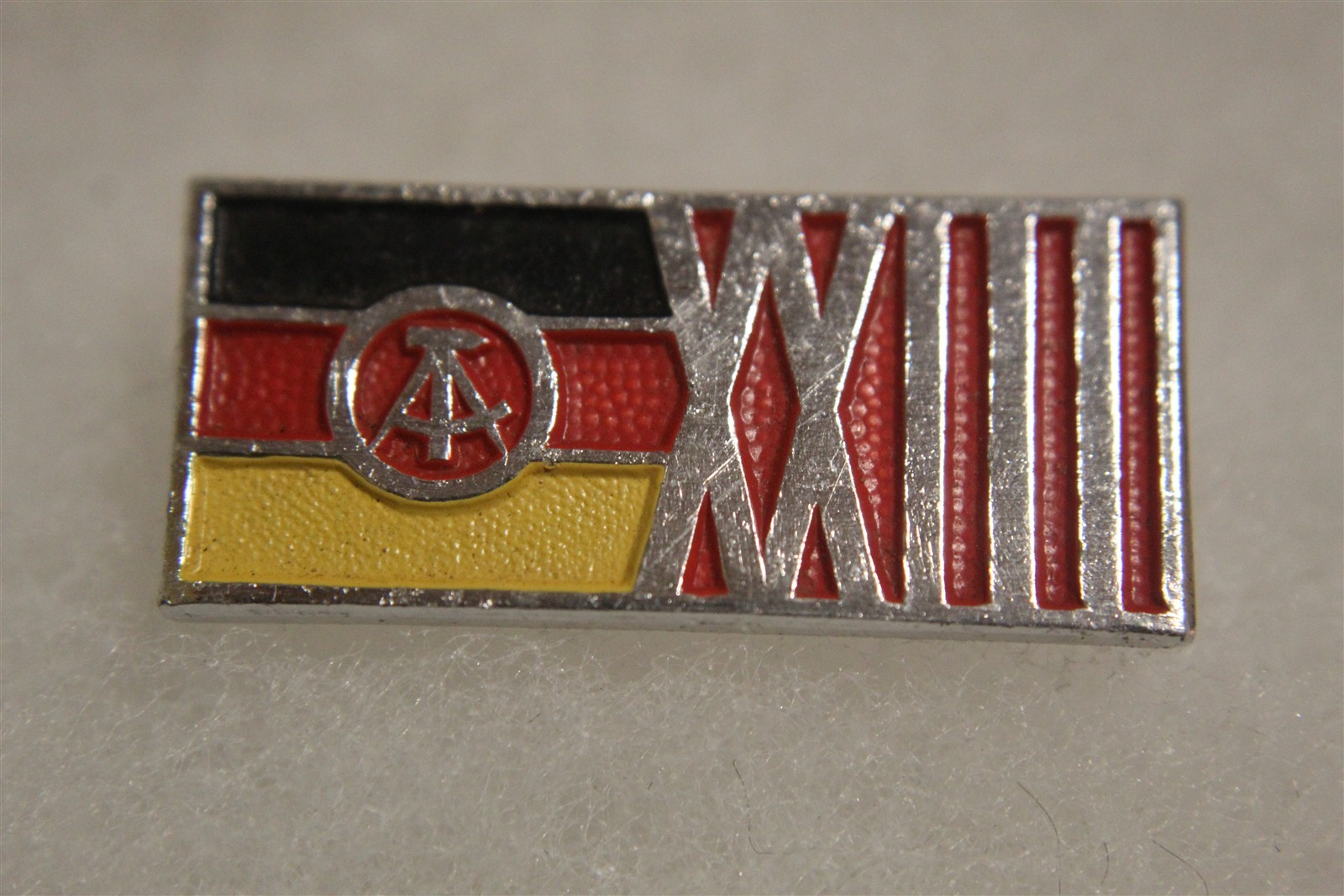 EAST GERMANY 23RD XXIII ANNIVERSARY OF DDR PIN