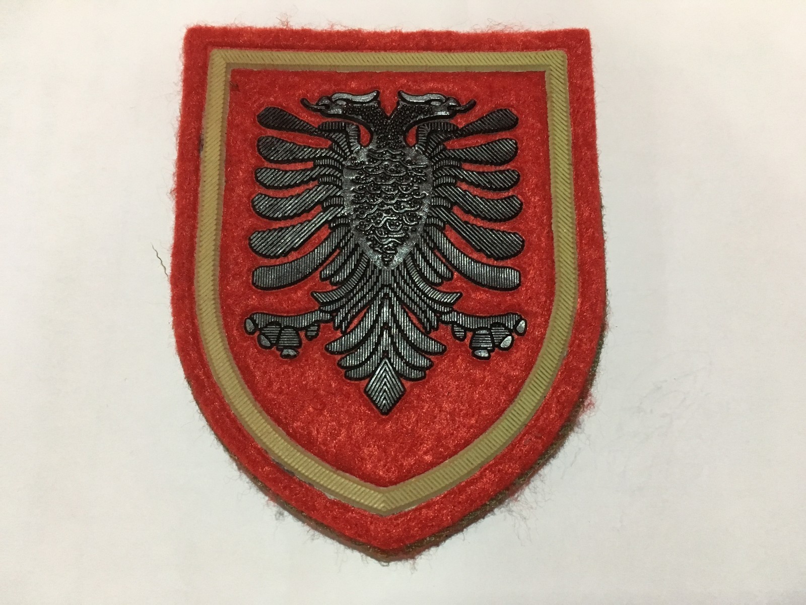 ALBANIA ARMY MILITARY PATCH POLICE BADGE SHOULDER PATCHES INSIGNIA ALBANIAN