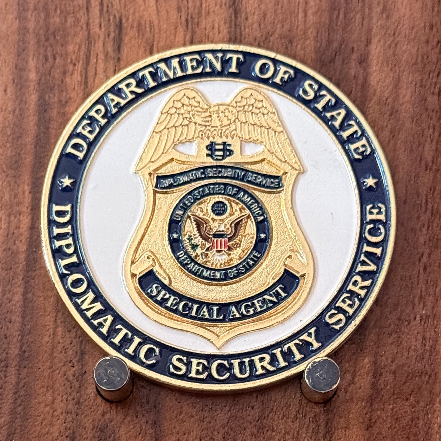 Diplomatic Security Service Protective Liaison Division Challenge Coin  M#13